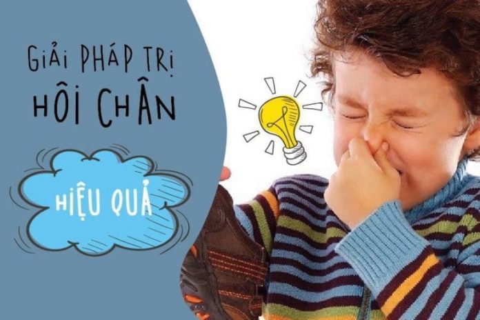 cách trị hôi chân